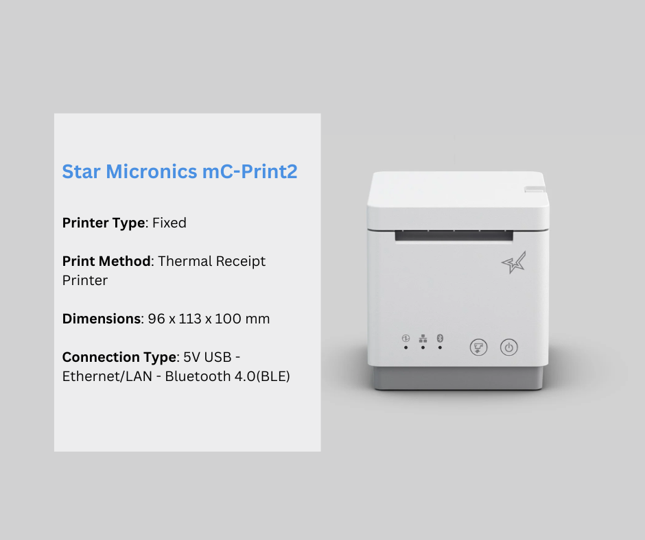 Star Micronics mC-Print2 receipt printer